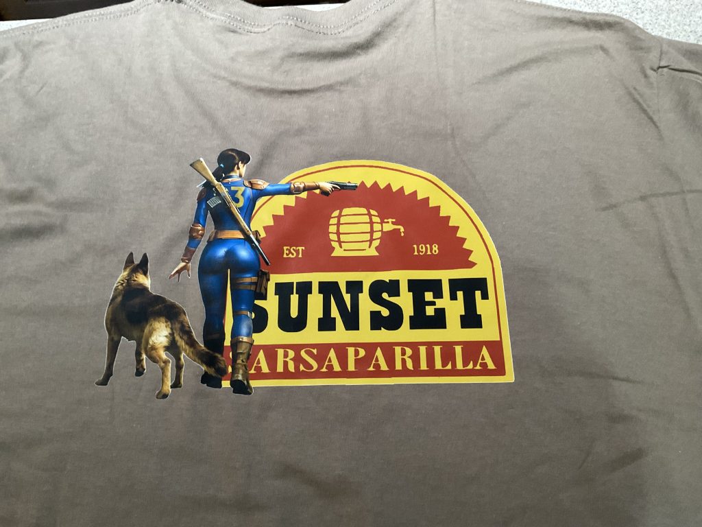 Sunset Sarsaparilla Shirt