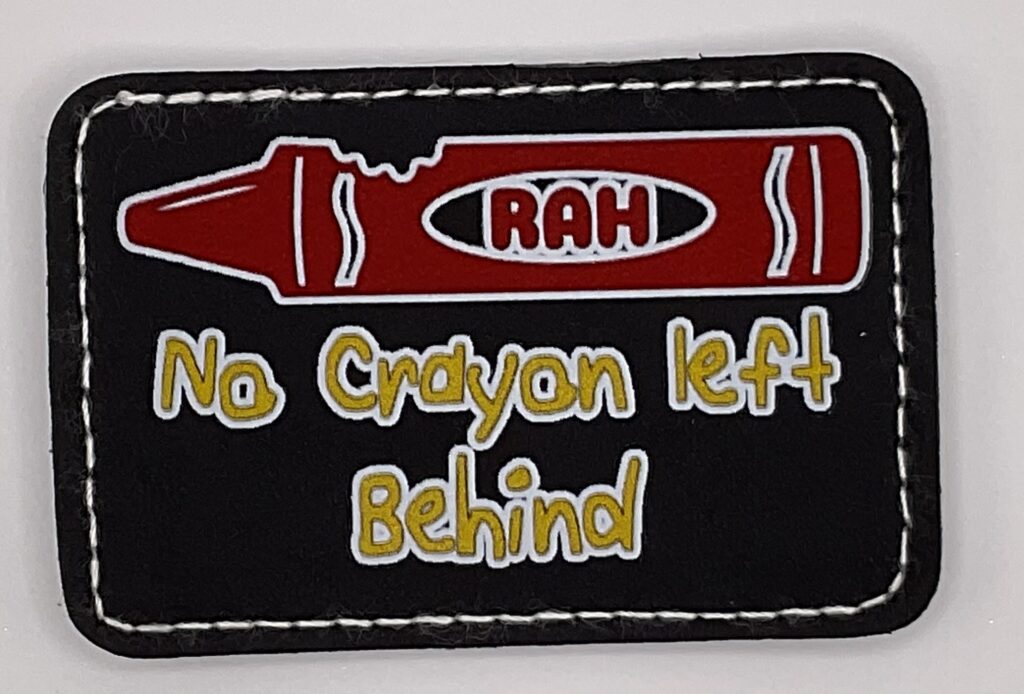 RAH No Crayon Left Behind