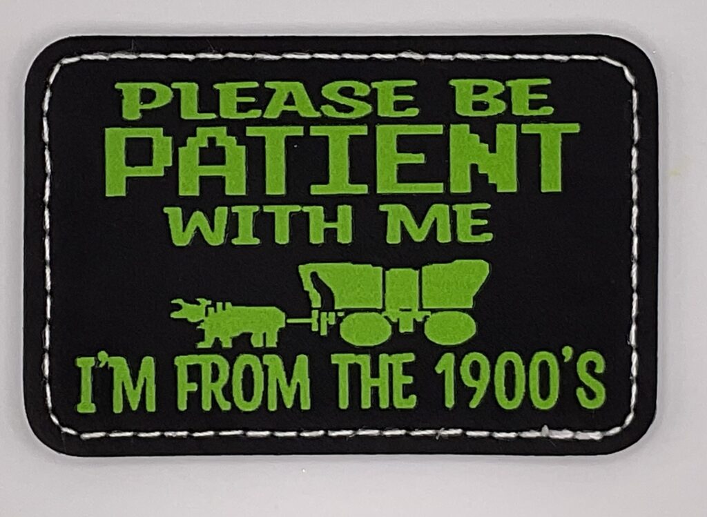Be Patient