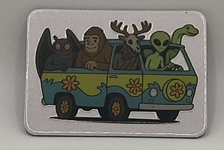 Cryptid Mystery Van Magnet